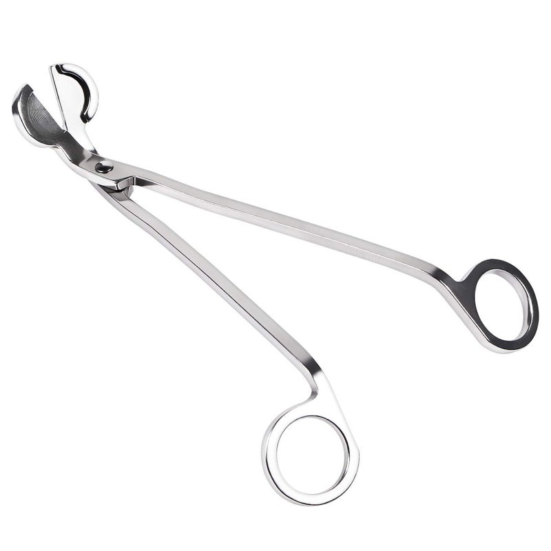 Yoodelife Candle Wick Trimmer, Polished Stainless Steel Wick Clipper Cutter - Reaches Deep Into Candles to Cut Spent Wicks, Allow Cleaner Burn and Prevent Soot Buildup - Image 2